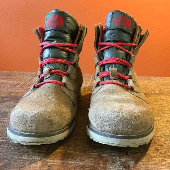 The North Face Women's Tan Suede Boots - Picture 3 of 12